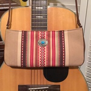 Preston and York Mini shoulder Purse with Southwestern Art design.